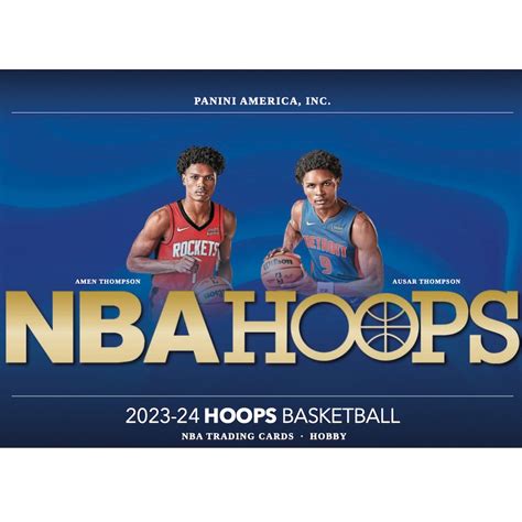 panini nba hoops basketball|2023 panini nba hoops.